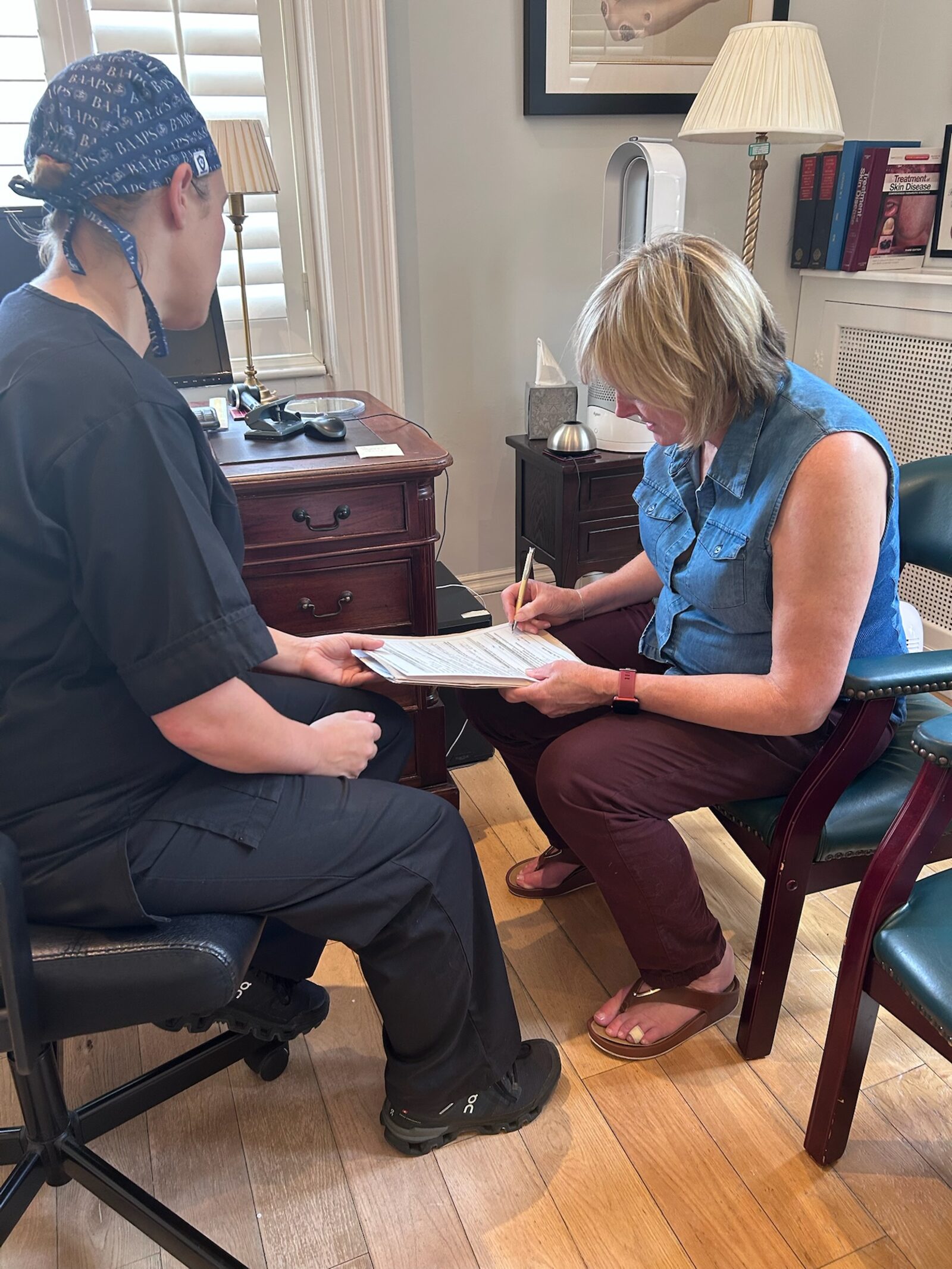 Consultation at Bloomfield Laser Clinic